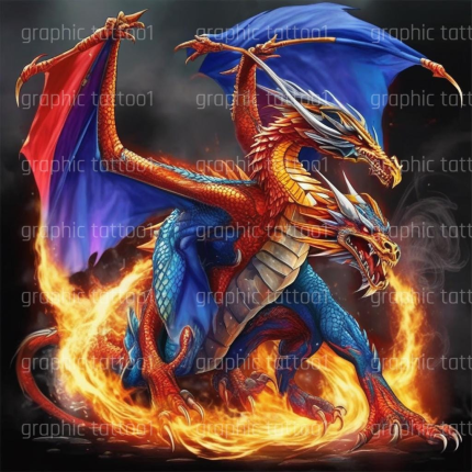 Chicano Dragon Tattoo Art - Stunning Premium HD PNGs for Instant Download | Perfect for Dragon Lovers Tee Design