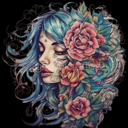 One-of-a-Kind Lower Back Tattoo | Unique Digital Download for Personal Style
