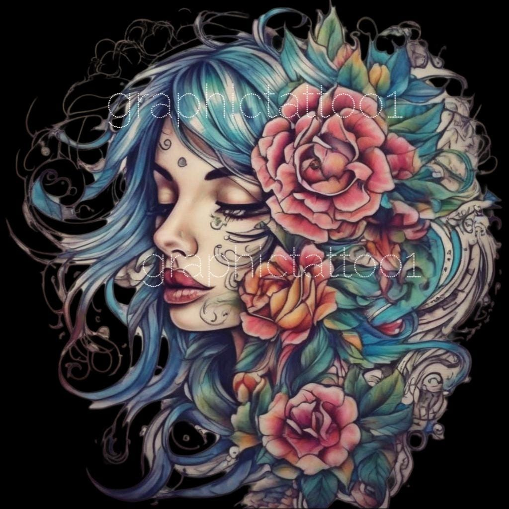 il_fullxfull.6420284310_991m.jpg One-of-a-Kind Lower Back Tattoo | Unique Digital Download for Personal Style - Image 1