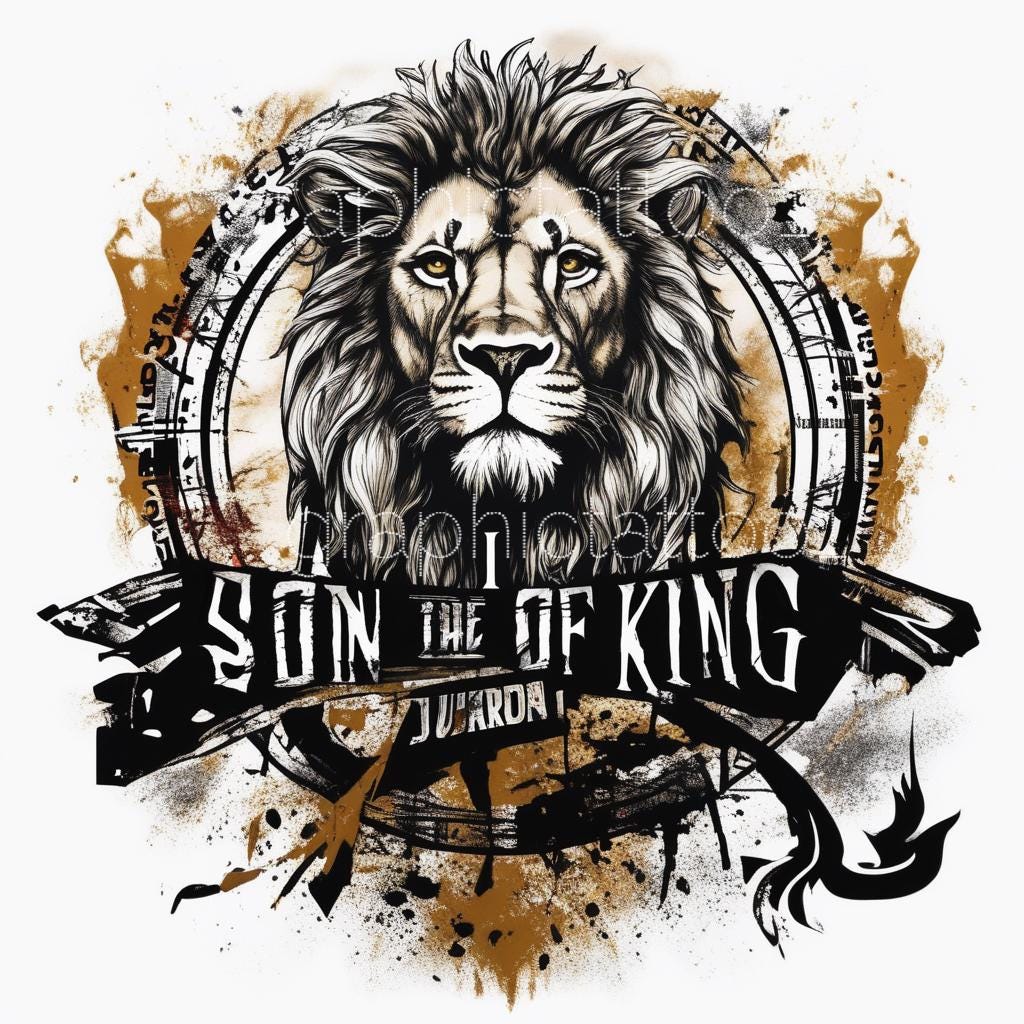 il_fullxfull.6441629890_hlcb.jpg Christian T-shirt Bundle: Lion of Judah and Warrior of Christ Design | Faith-based Gift Set - Image 1