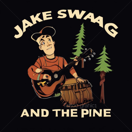 Tattoo Tee Design - Unique High-Resolution PNG Download - Black Background, Digital Art, Printable Graphic Tee