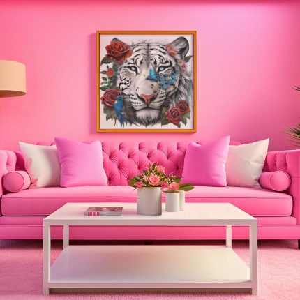 Large Animal T-Shirt Print | Unique Home Decor | Cozy Wall Art for Animal Lovers & Nature Enthusiasts
