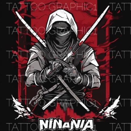 Birthday Ninja Shirts - Set of 12 Funny Martial Arts Party Gifts - Digital Download for Boys & Girls