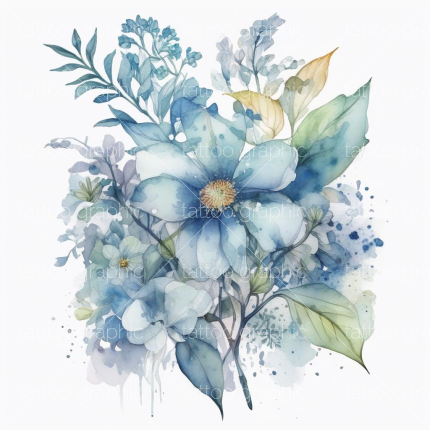 Flowers wall Design | High Resolution 4K PNG flower Art & Printable  Stencil for Unique Canvas Decor