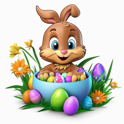 Easter Fun Pack: 100 Coloring Pages and Doodle Activities for Kids - Creative Holiday Craft & Learning Fun png